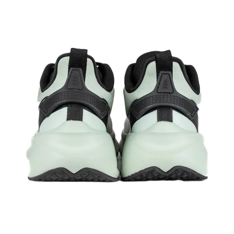 Anta Cloud Trail Cushioning Lightweight Wear-Resistant Low-Top Sprint Running Shoes Men's White Green-3