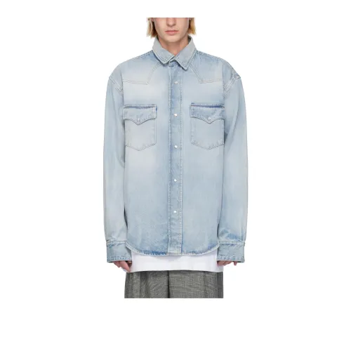 VTMNTS Denim Jacket Men's Light Blue