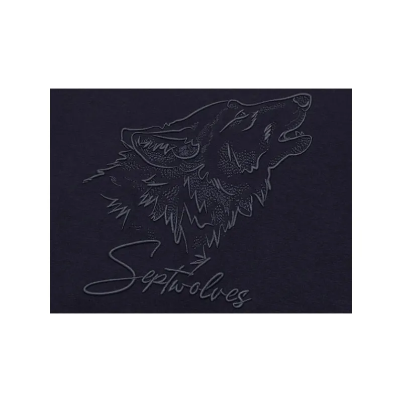 SEPTWOLVES Sweatshirt Men's Navy Blue-3