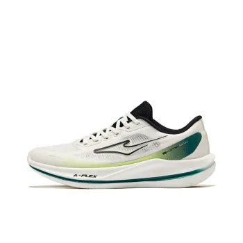 Erke Water Float 6MAX Rebound Lightweight Breathable Low Top Training Running Shoes Men's Microcrystal White Jet Black