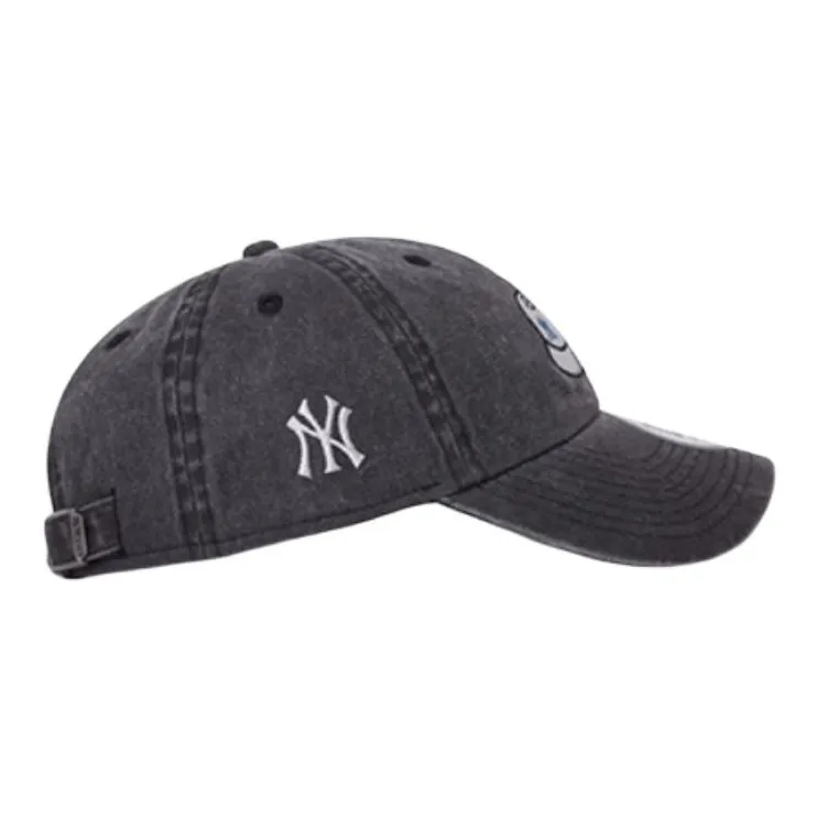 New Era Cotton Baseball Caps Unisex Black-1