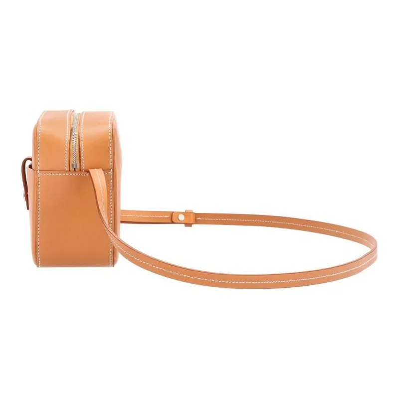 Il Bisonte Cow Leather Crossbody Bag, Shoulder Bag Women's Natural-2
