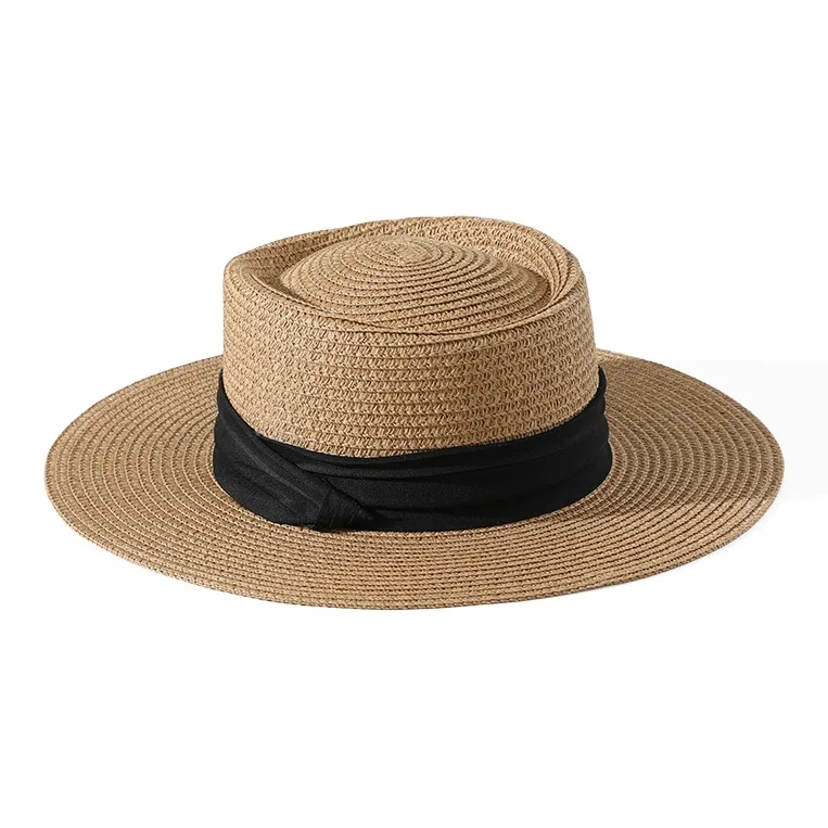 NANJIREN Straw Woven Top Hats Women's-8