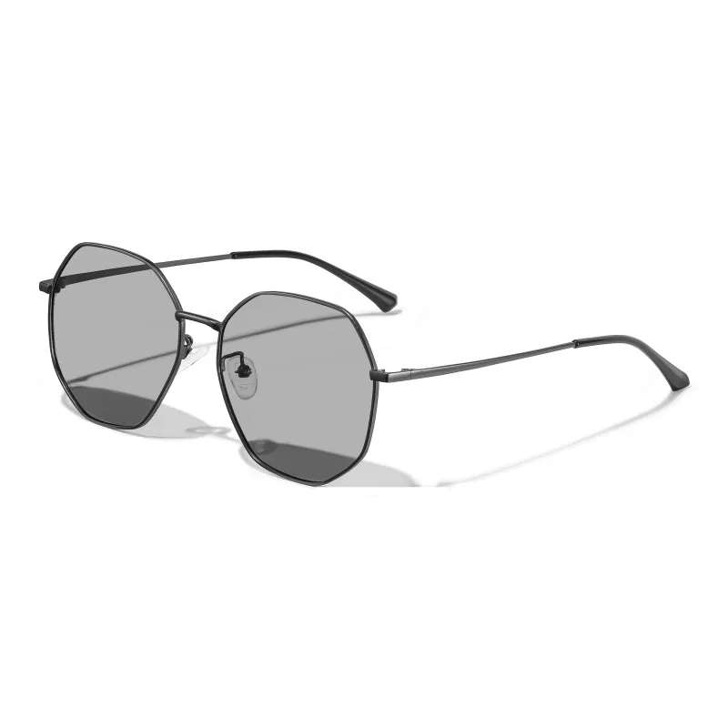 LASHION Alloy Round Sunglasses Men's-1
