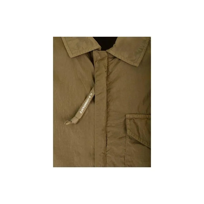 C.P.Company Lens Detailed Curved Hem Overshirt-3