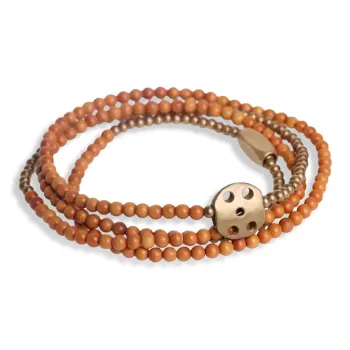 MUXIANG Olive Pit Bracelets Unisex