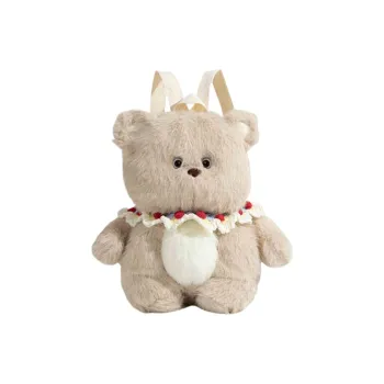 Yalu Plush Backpack Women's Milk Tea Bear/Milk Candy Bunny