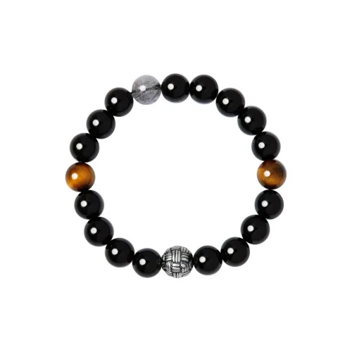 ALIEN BANG Obsidian Bracelets Men's