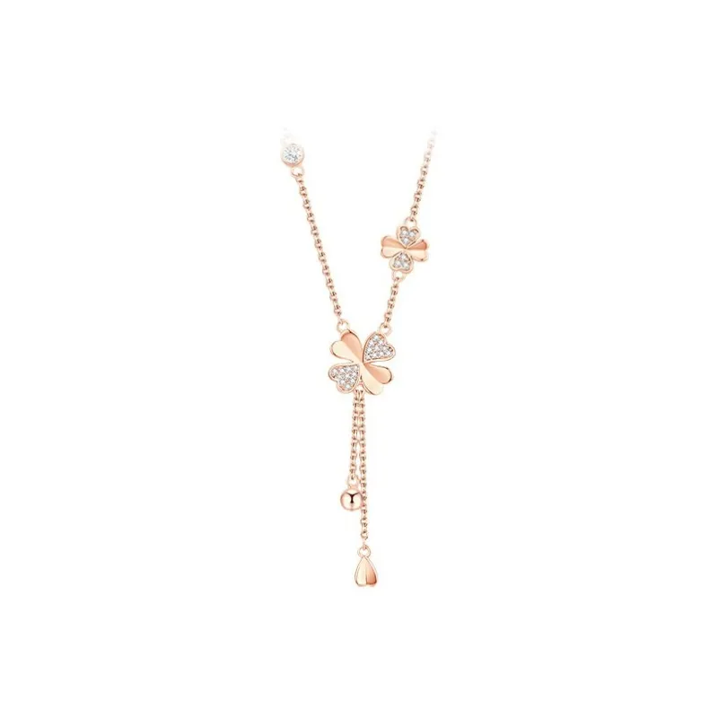 SHARK BABY S999 Fine Silver Necklaces Women's-3