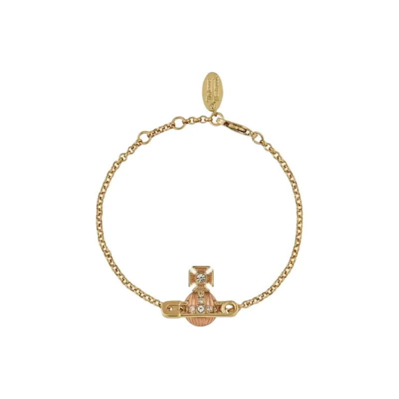 Vivienne Westwood Brass Necklaces Unisex Gold-2