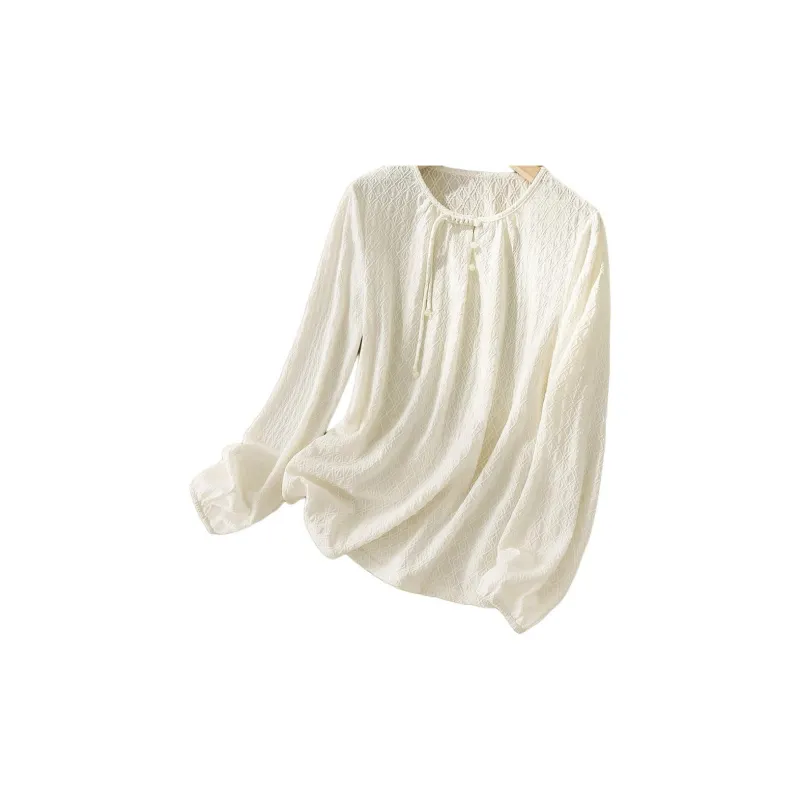 IHIMI Shirt Women's Light Beige-1