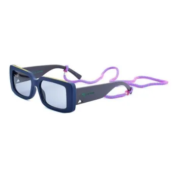 M Missoni Resin Rectangular Sunglasses Women's Blue