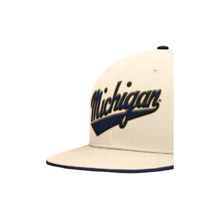 Jordan Michigan Wolverines Primetime True Men's Jordan Brand Dri FIT College Fitted Hat-1