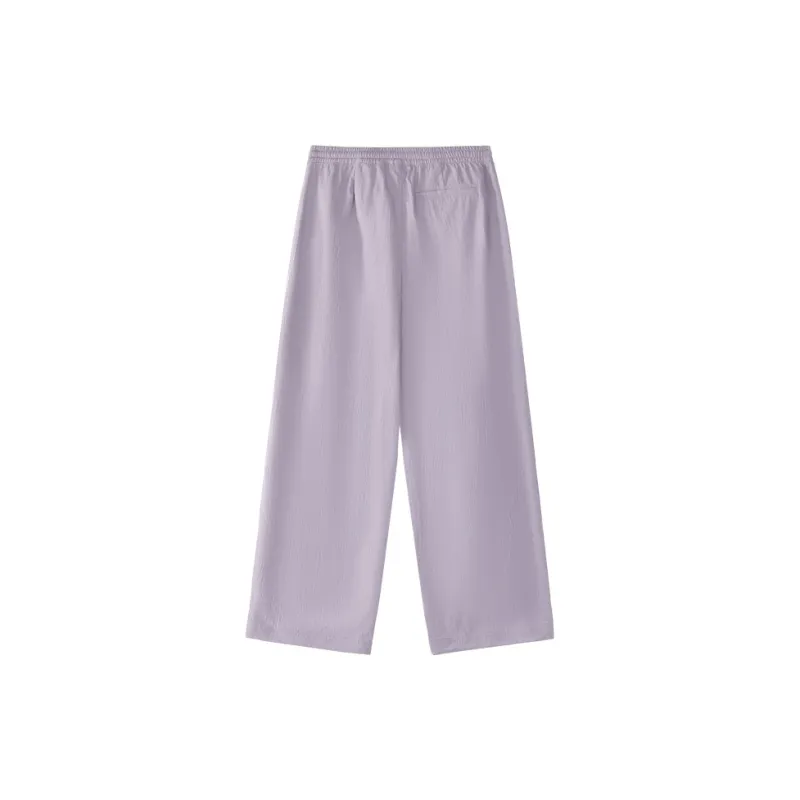 FILA FUSION FUSION LIFE Casual Pants Women's Enchanting Gray Purple-1
