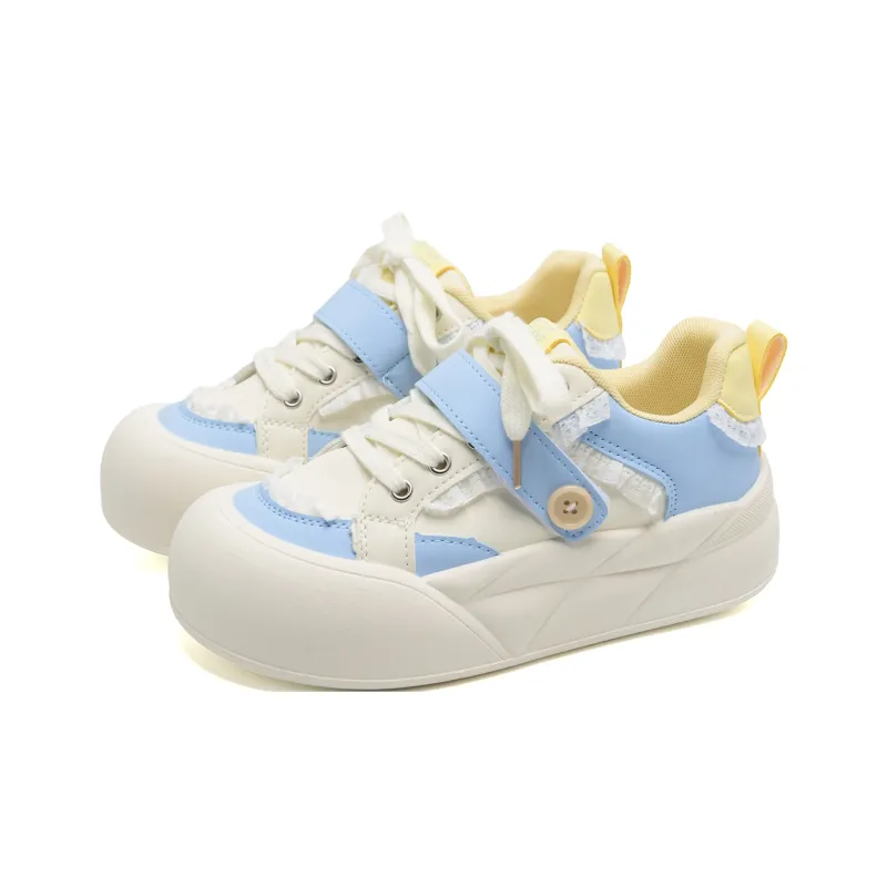 XPQ Coverage Anti-Slip And Wear-Resistant Low-Top Skateboard Shoes Women's-1