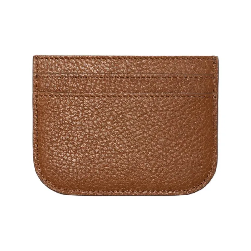 Burberry Rocking Horse Calfskin Card Holder Women's Hazelnut Brown-1
