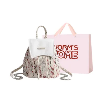 Worm's Home PU Backpack Women's Multicolor