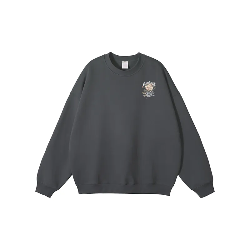 Pancoat Sweatshirt Unisex White-7