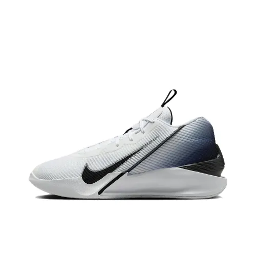 Nike G.T. Jump Academy Anti Slip Wear Resistant Low Top Basketball Shoes Unisex Black Gray White