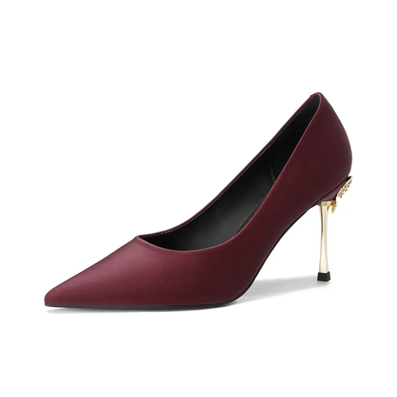 KATHRYN WILSON Slim Heel High Heels 8.5cm Women's-12