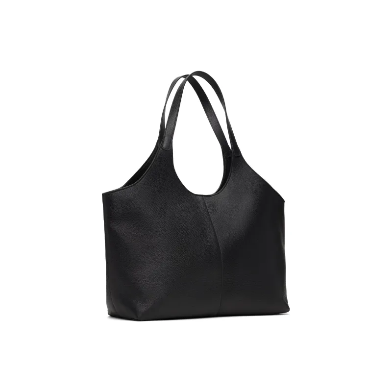 AESTHER EKME Calfskin Shoulder Bag Extra Large Women's Black-1