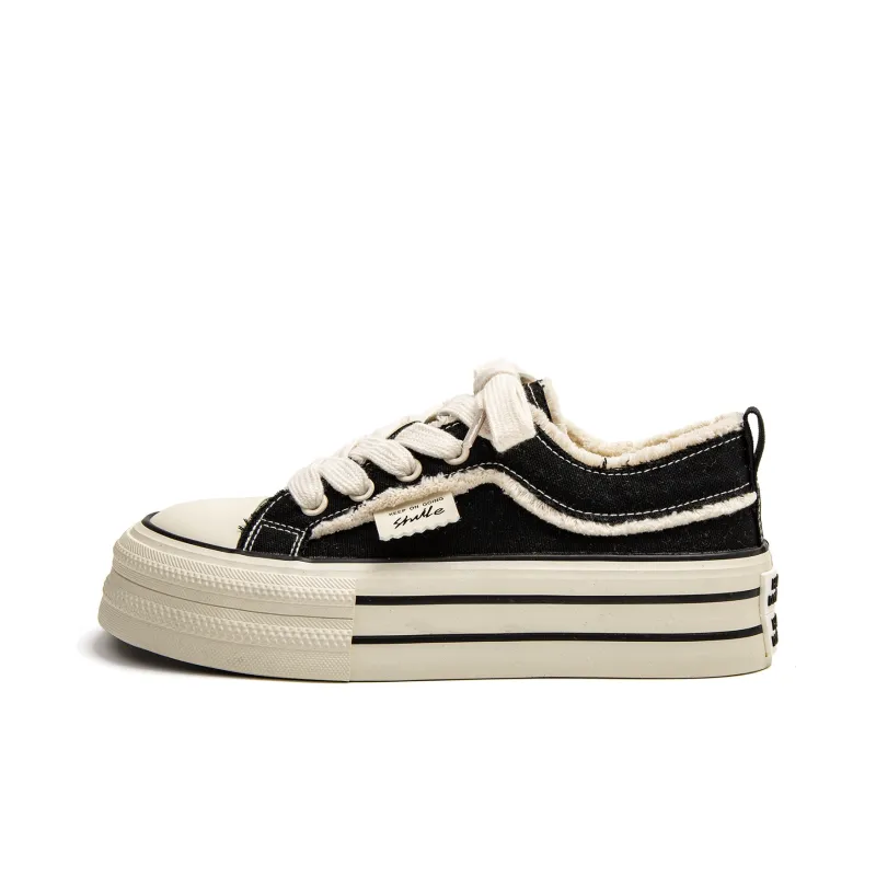 STAE Anti Slip Wear Resistant Low Top Canvas Shoes Women's Box Included-1