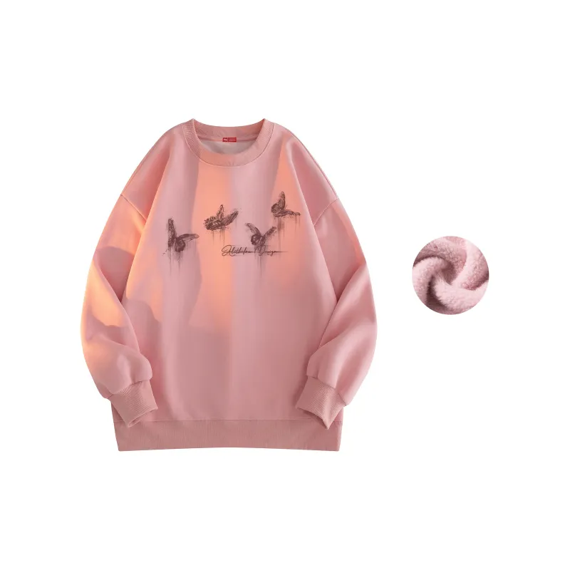 ALI THE FOX Sweatshirt Unisex Black-34