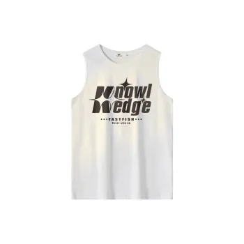 FASTFISH Tank Tops Unisex White