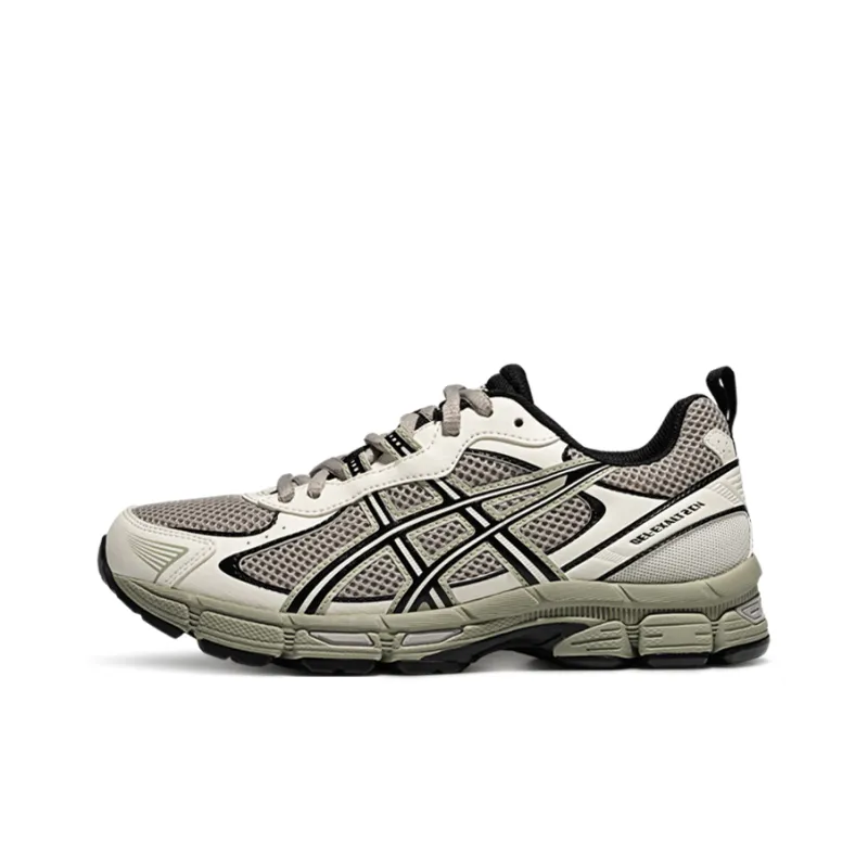 Asics Anti-Slip Wear-Resistant Low-Top Running Shoes Women's Gray Black-0