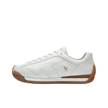 TSUBO Anti-Slip Wear-Resistant Low-Top Trekking Shoes Unisex White Brown