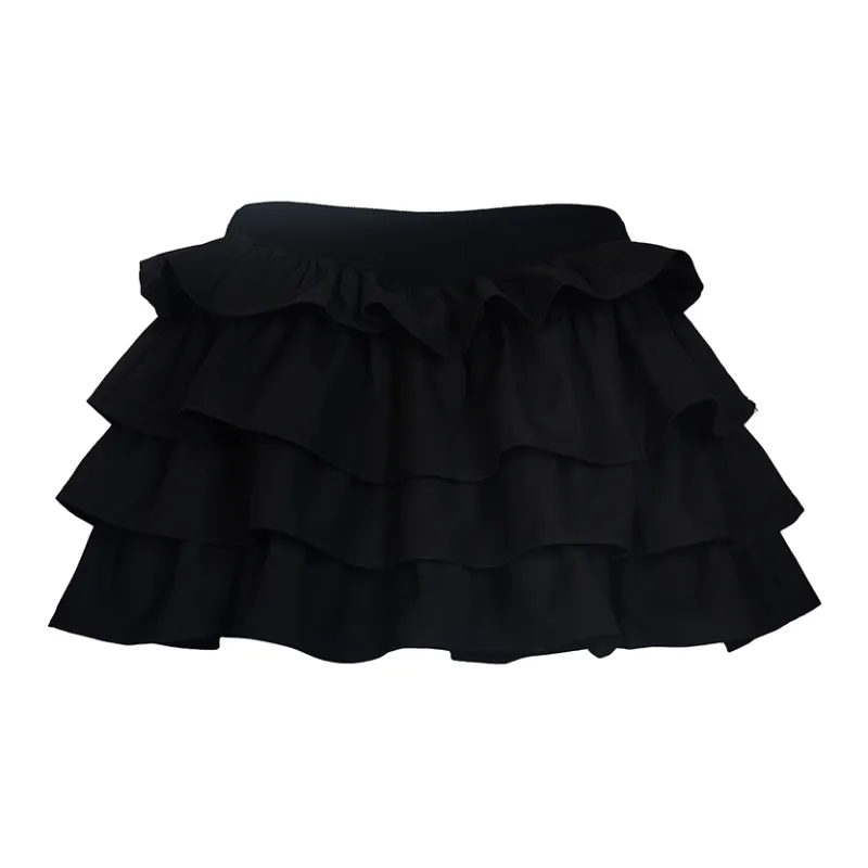 AURORA MUSE Casual Short Skirts Women's Black-1