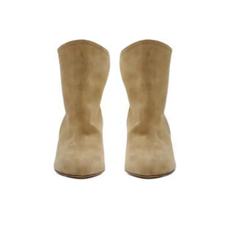 ISABEL MARANT Ankle Boots Women's Taupe-4