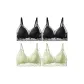 4 Pack-Black 2+Light Green 2