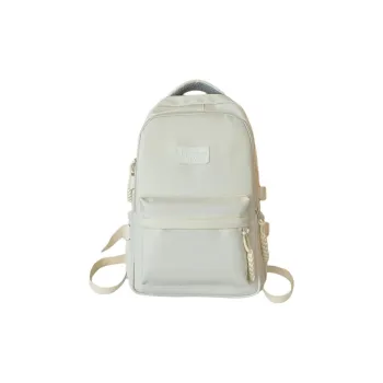 URBAN FOREST Nylon Backpack Unisex White/Black/Yellow/Green/Blue