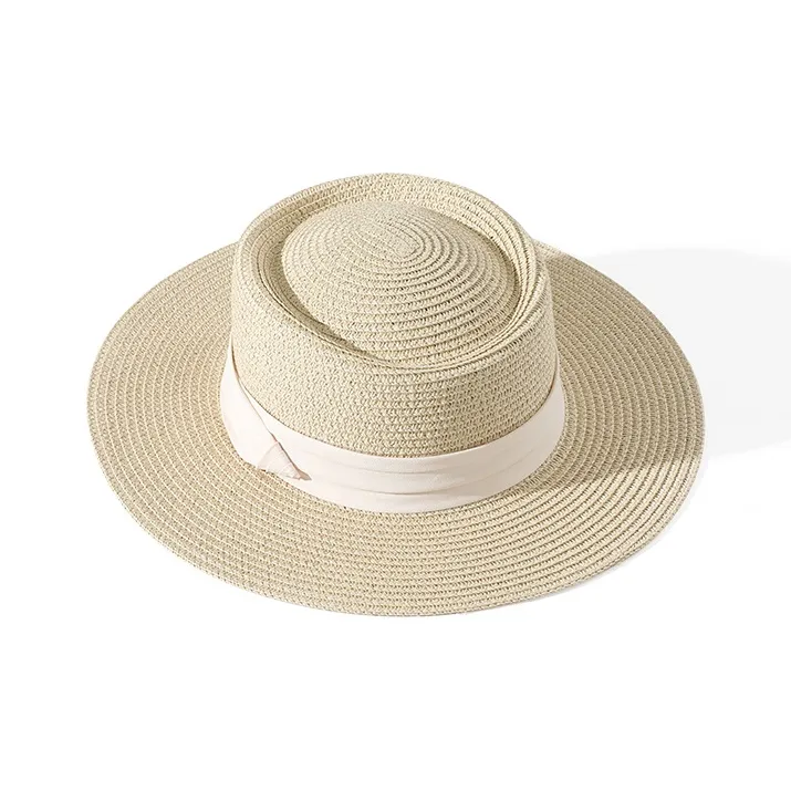 NANJIREN Straw Woven Top Hats Women's-2