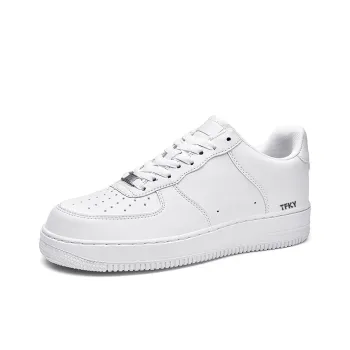 TFKY Skateboard Shoes Unisex Low Top All White/Milk Coffee/Wheat/Chameleon Color Changing In Sunlight/Black