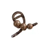 Transparent Gray Base with 8cm (Light Brown Beads)