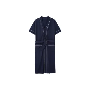 MADALLO Pajama Robe Men's Dark Blue