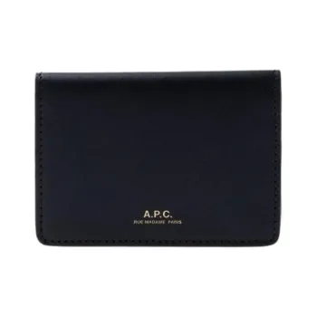 A.P.C Logo Printed Bi-Fold Wallet
