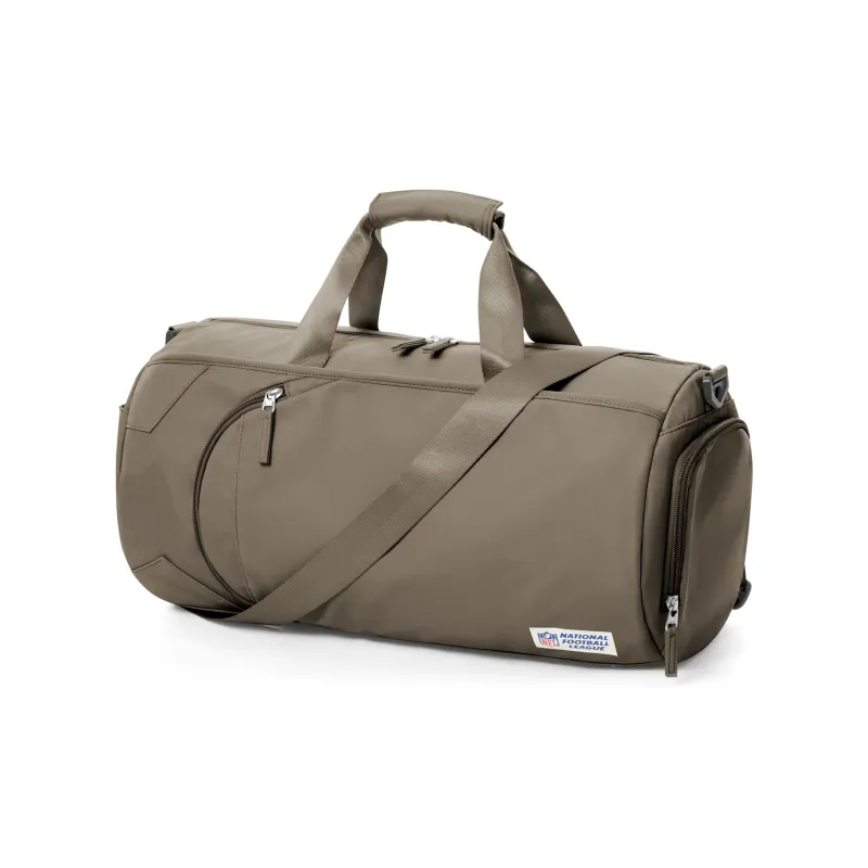 NFL Fabric Travel Bag, Gym Bag, Shoulder Bag, Crossbody Bag Unisex Dark Brown-1