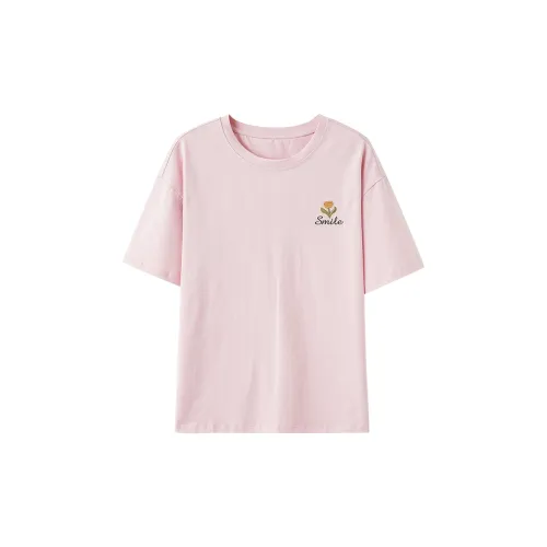GOSO Pajama Tops Women's Bean Pink