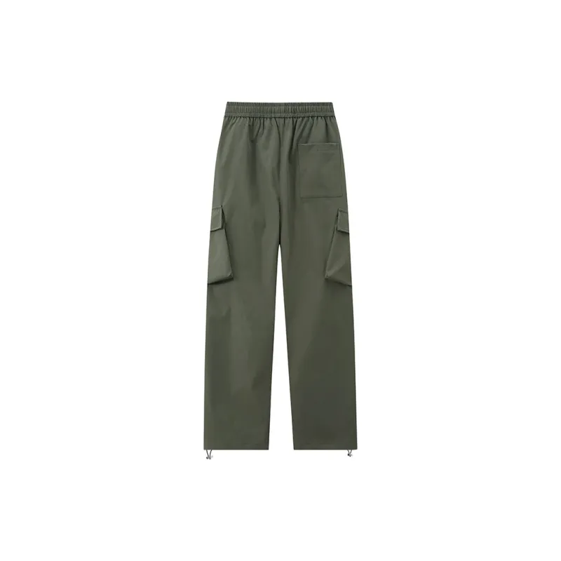 VanCamel Cargo Pants Unisex White-7