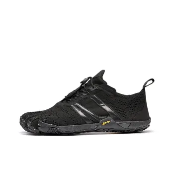 Vibram Slip Resistant Support Lightweight Low Top Training Shoes Women's Black