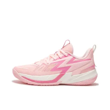 361° Anti Slip Wear Resistant Low Top Basketball Shoes Men's Bubble Gum Pink
