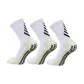 Crew Soccer Socks, White, 3-Pack