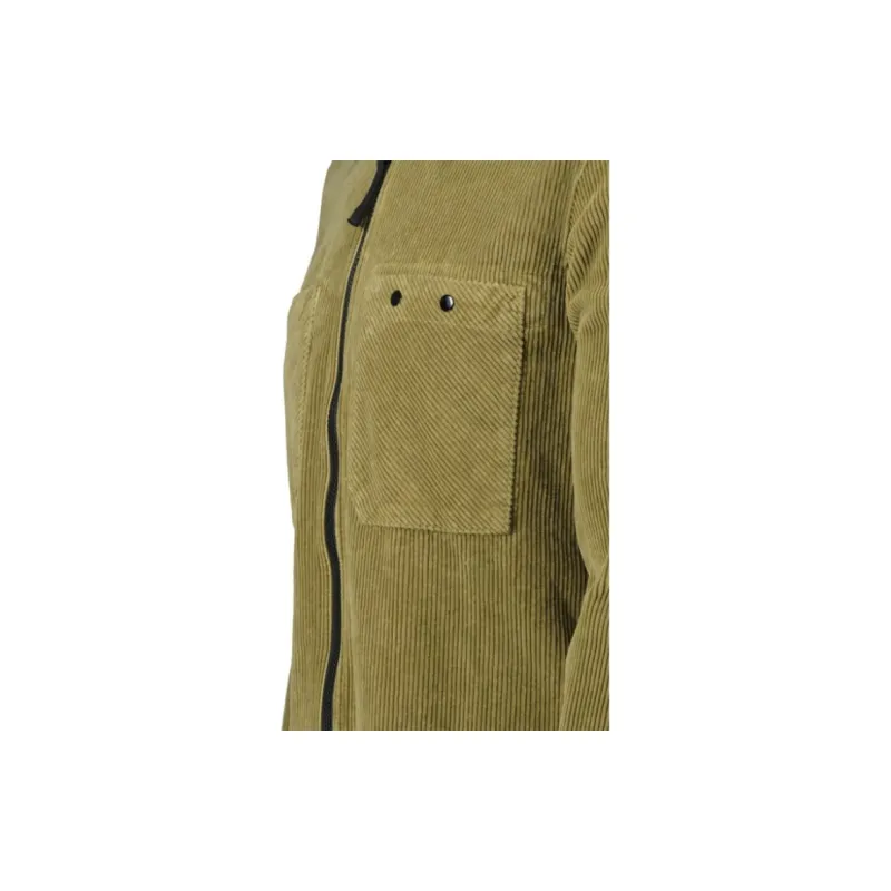 STONE ISLAND Logo Patch Corduroy Overshirt-4