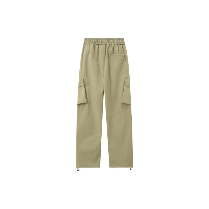 VanCamel Cargo Pants Unisex White-4
