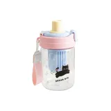 Music Kitten 600ml (Carry Strap+Tea Compartment+Straw)
