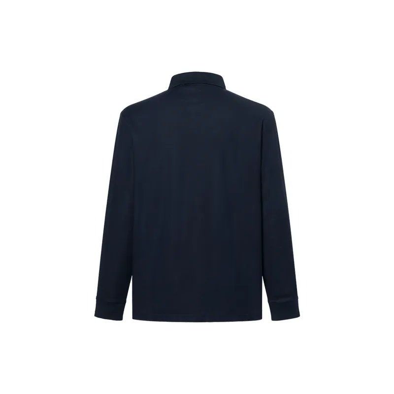 Burberry SS24 Polo Shirt Men's Blue Black-1