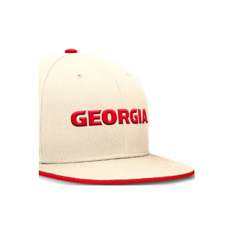 Nike Georgia Bulldogs Primetime True Men's Nike Dri FIT College Fitted Hat-2